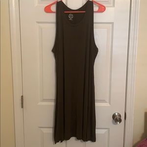 Dark Olive Maurices Tank Dress